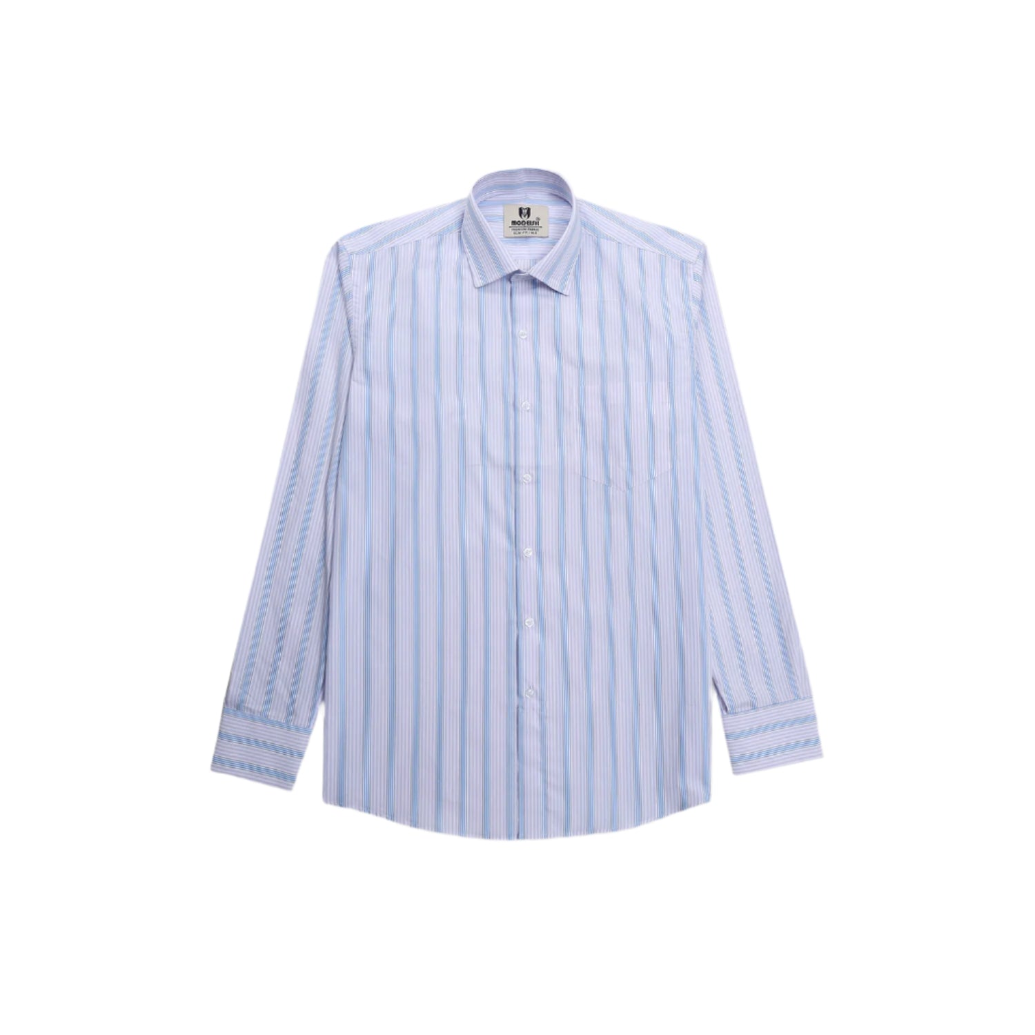 Blue Grey Formal Shirt for Men