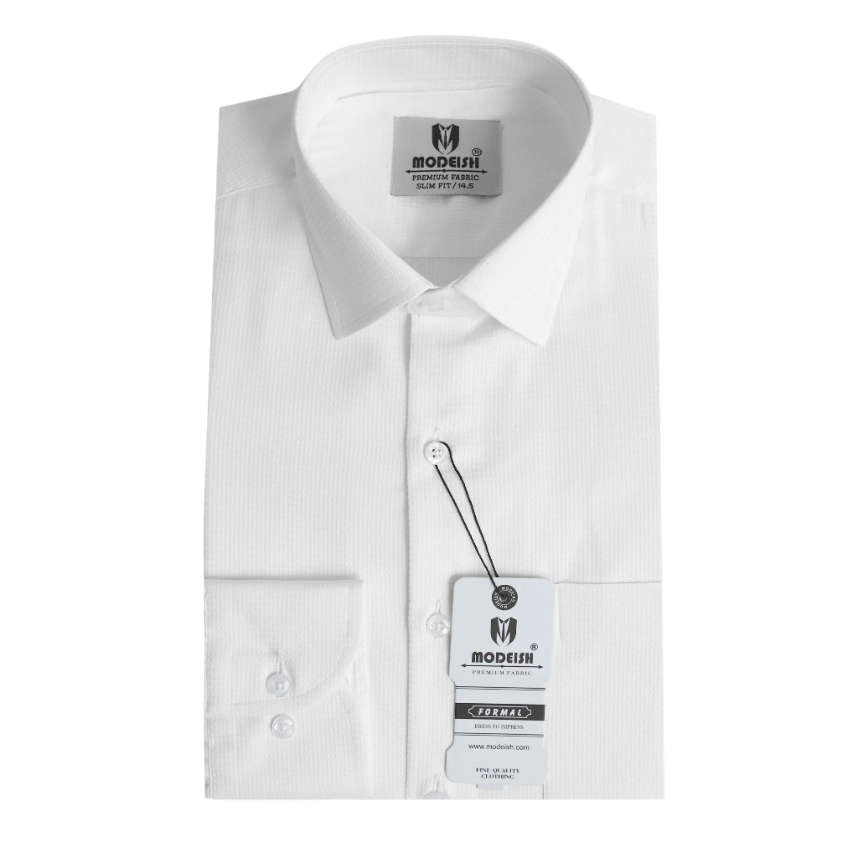 White Self Shirt
