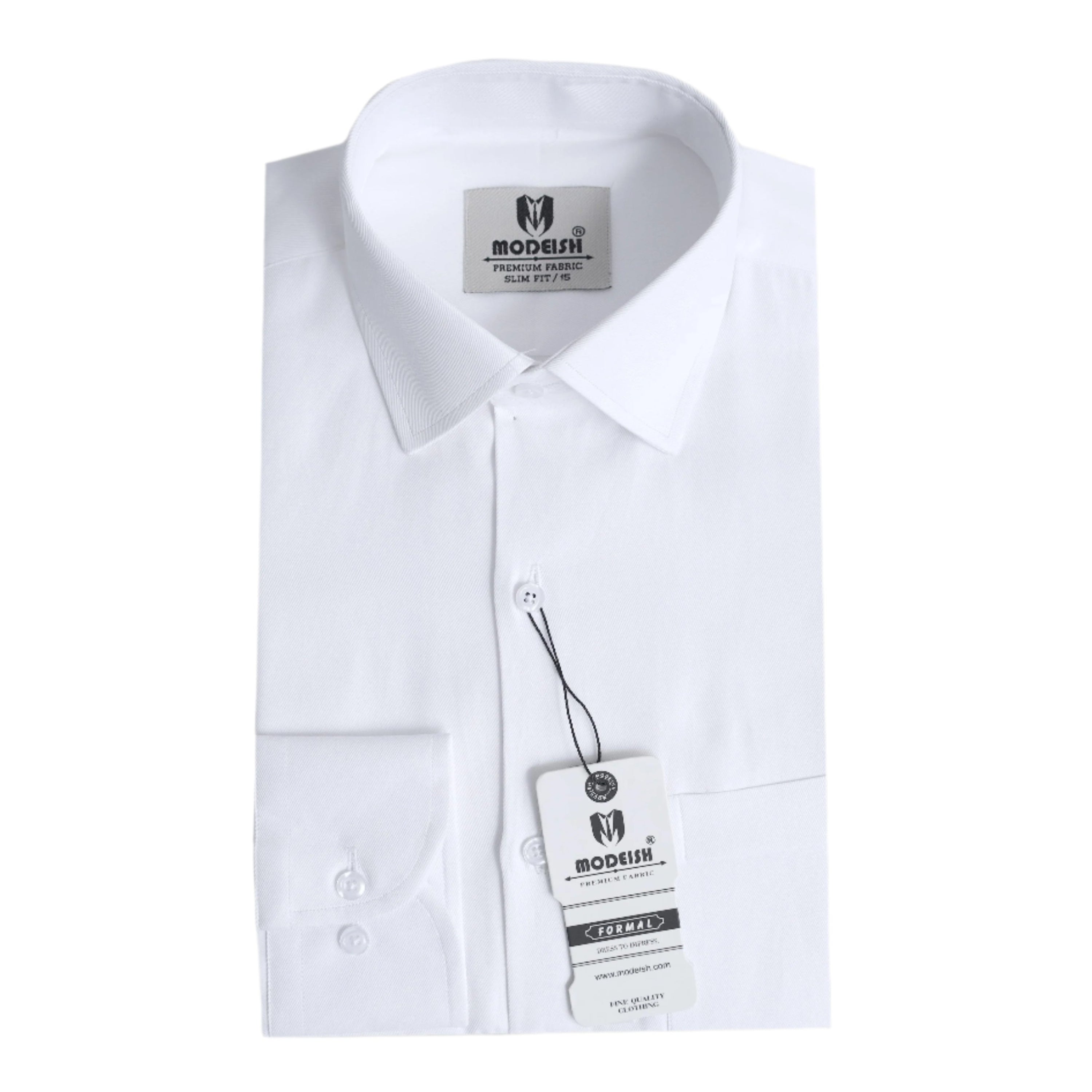 White Textured Shirt