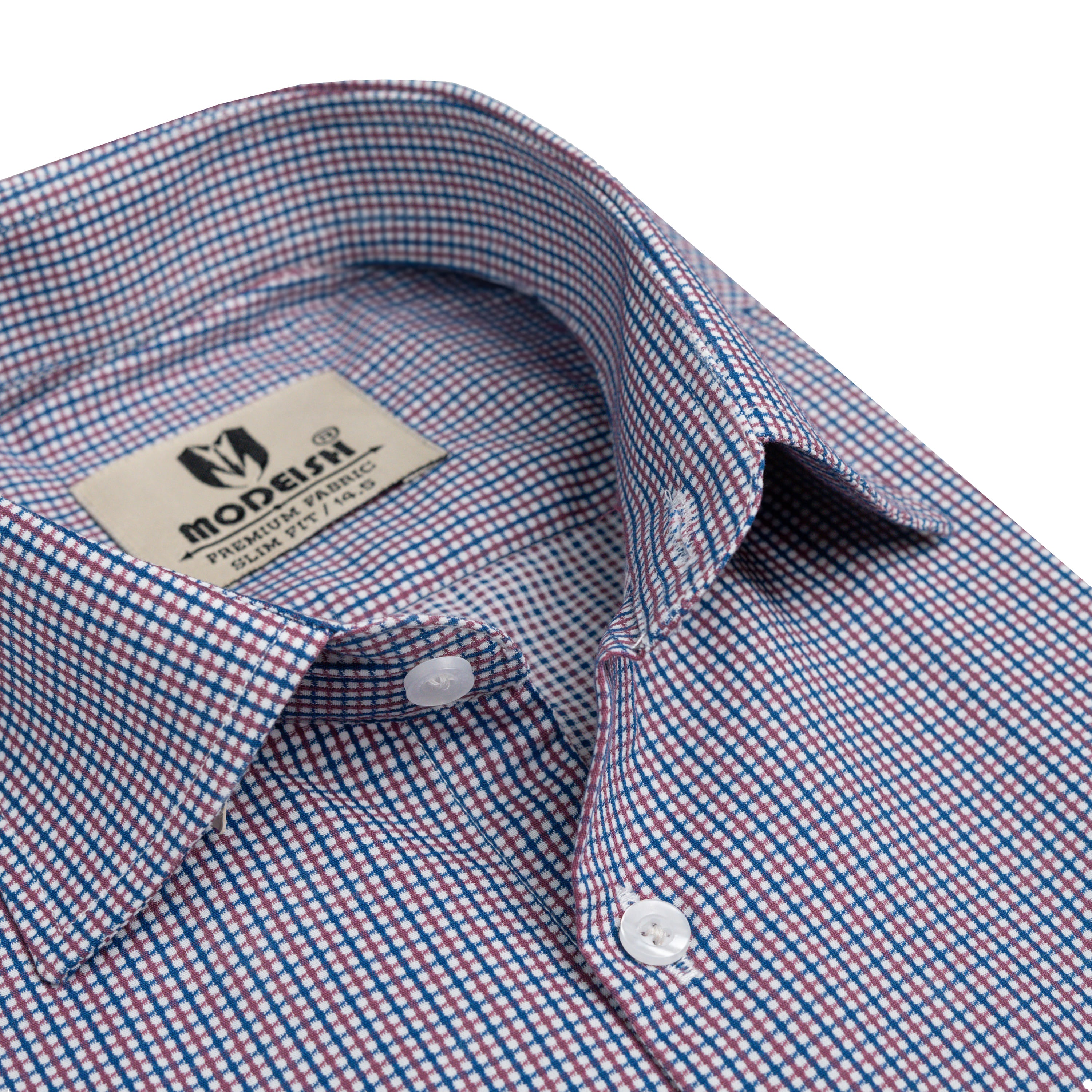 Crimson Grid Shirt