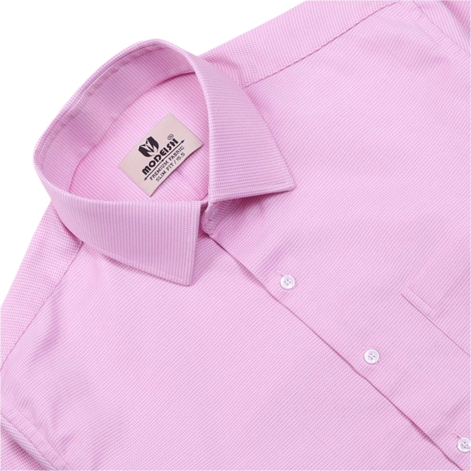 Textured Pink Shirt