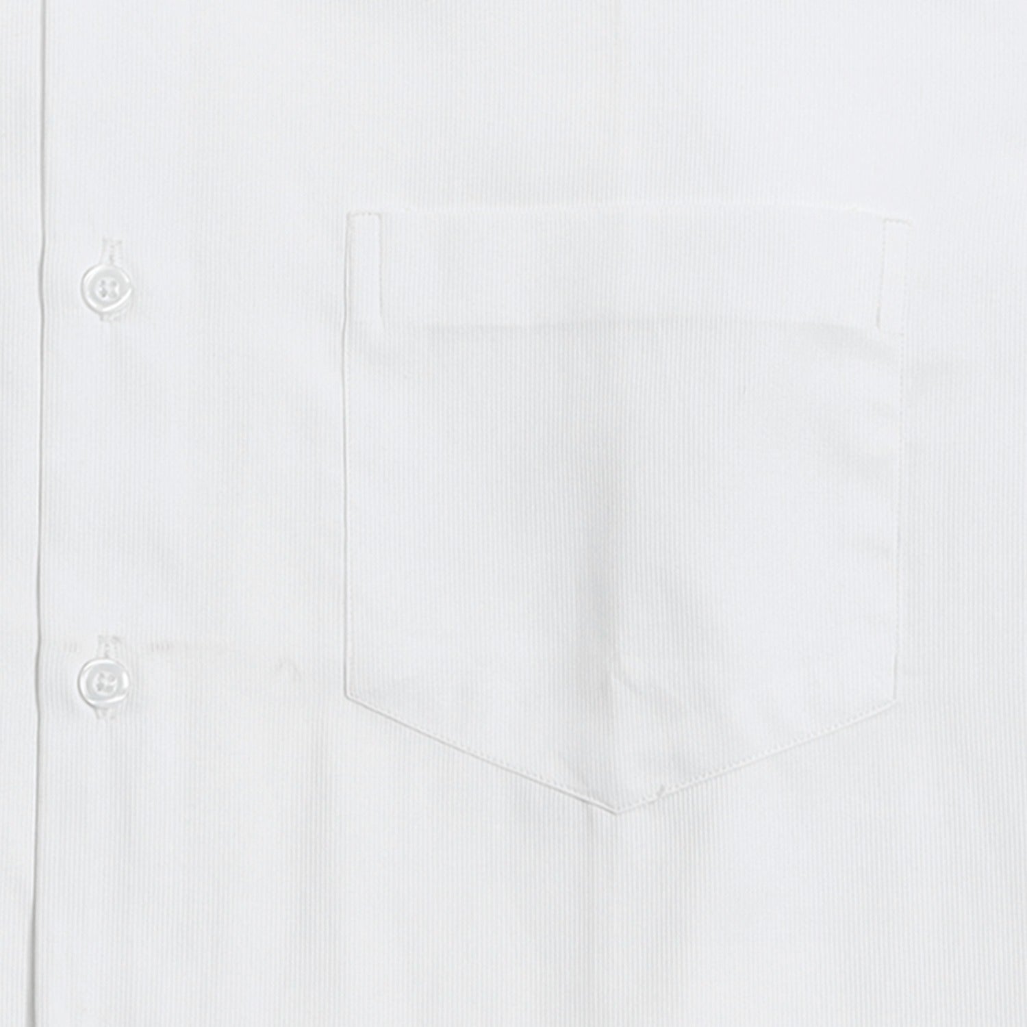 Men’s White Semi-Formal Shirt with Long Sleeves