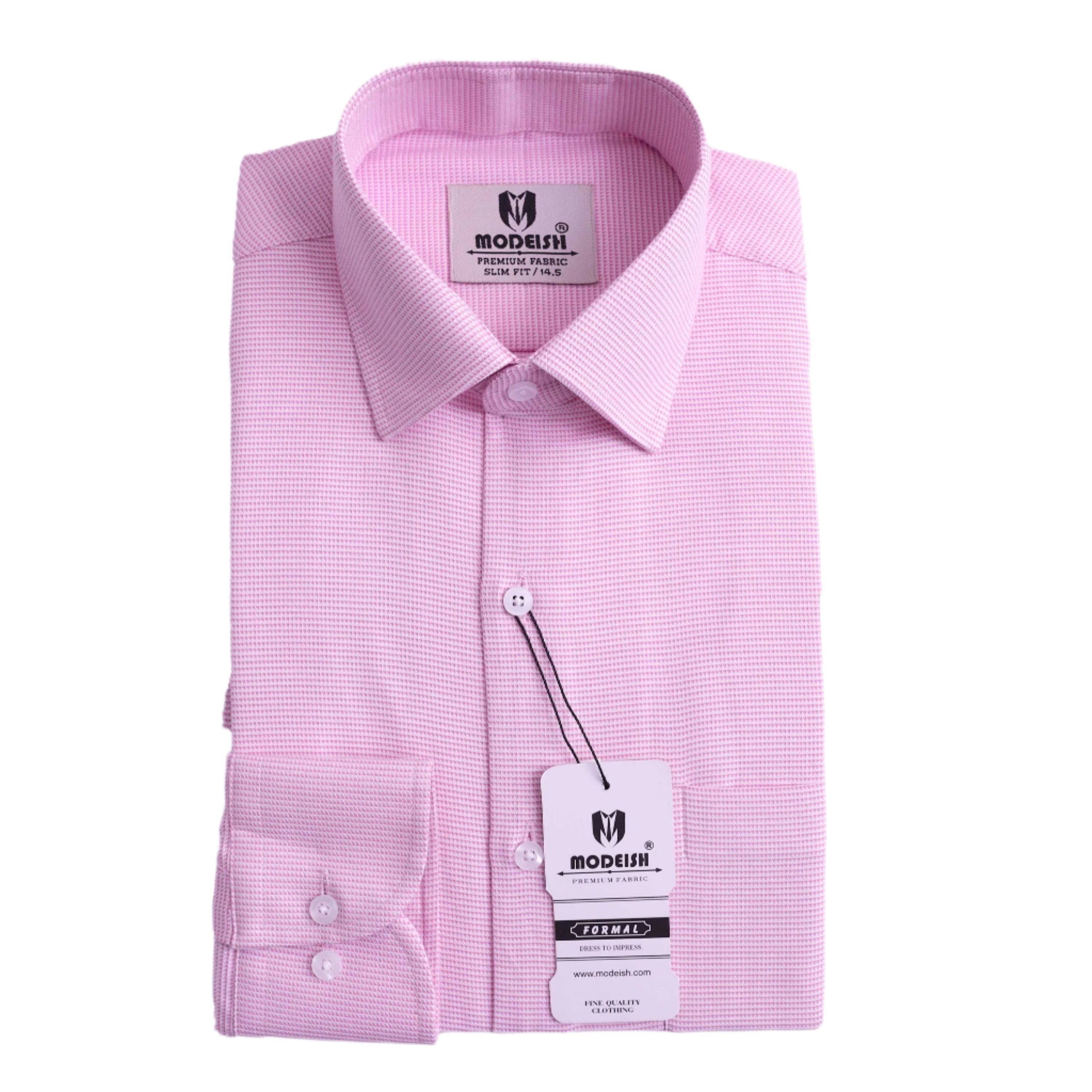 Textured Pink Shirt