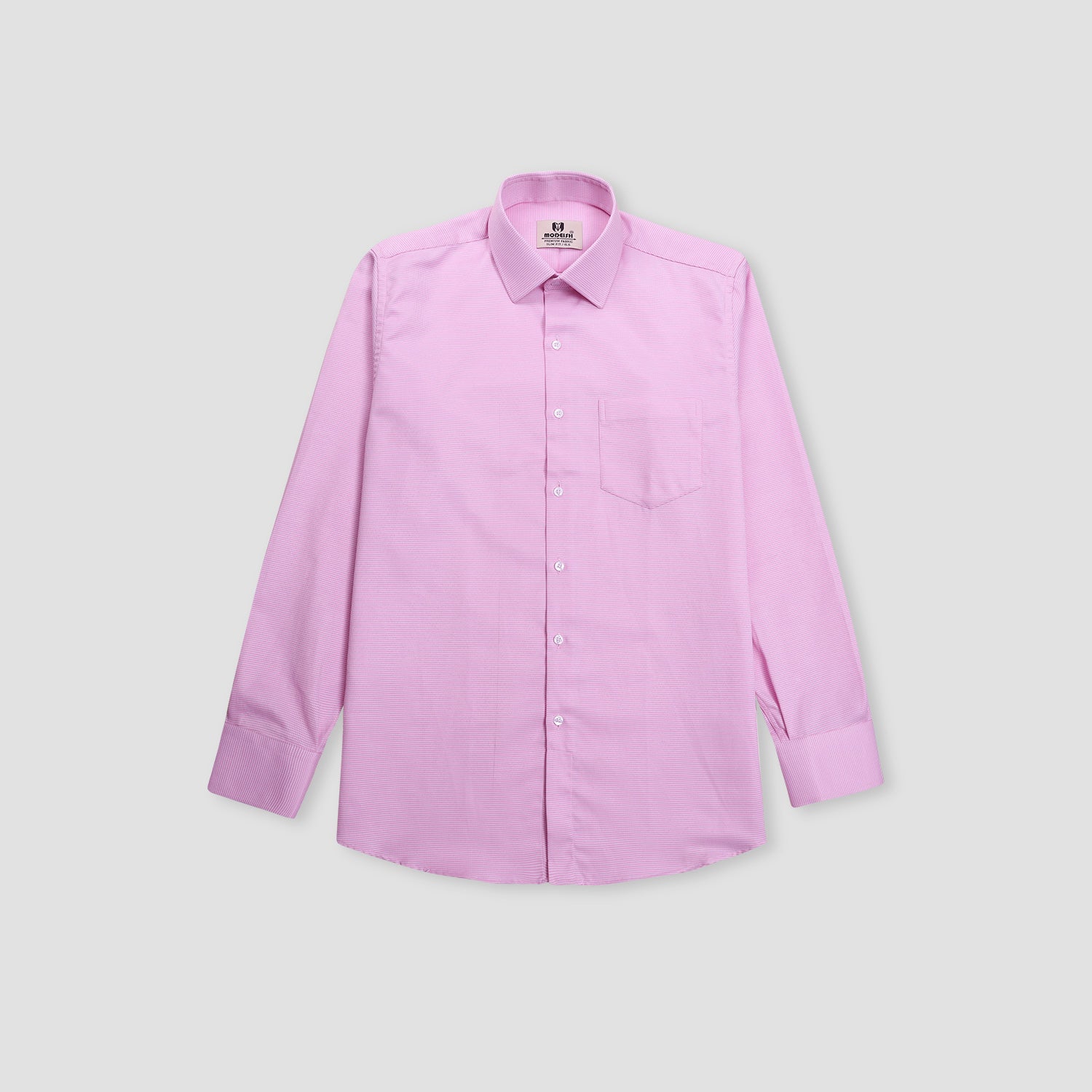 Textured Pink Shirt