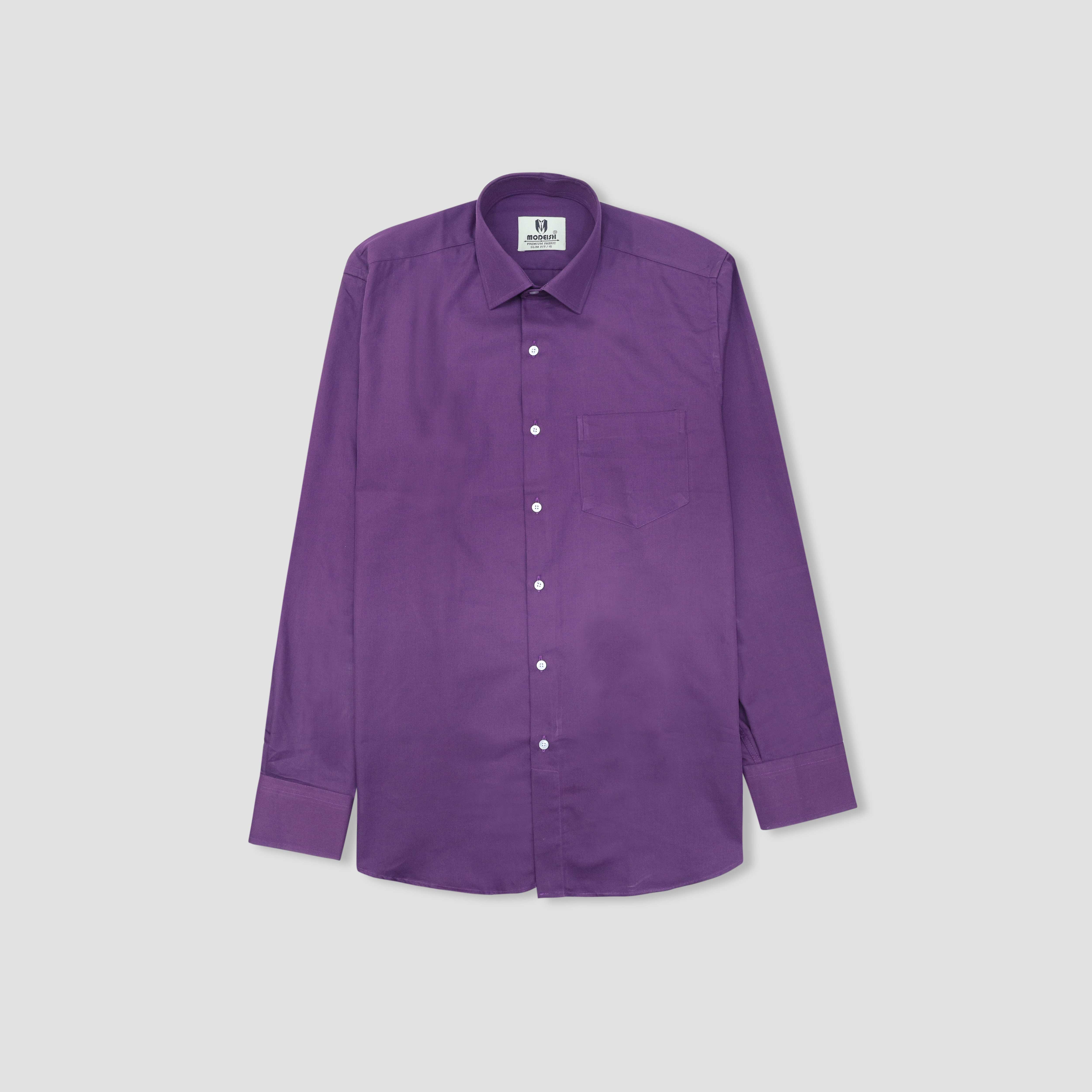 Plain Purple Shirt