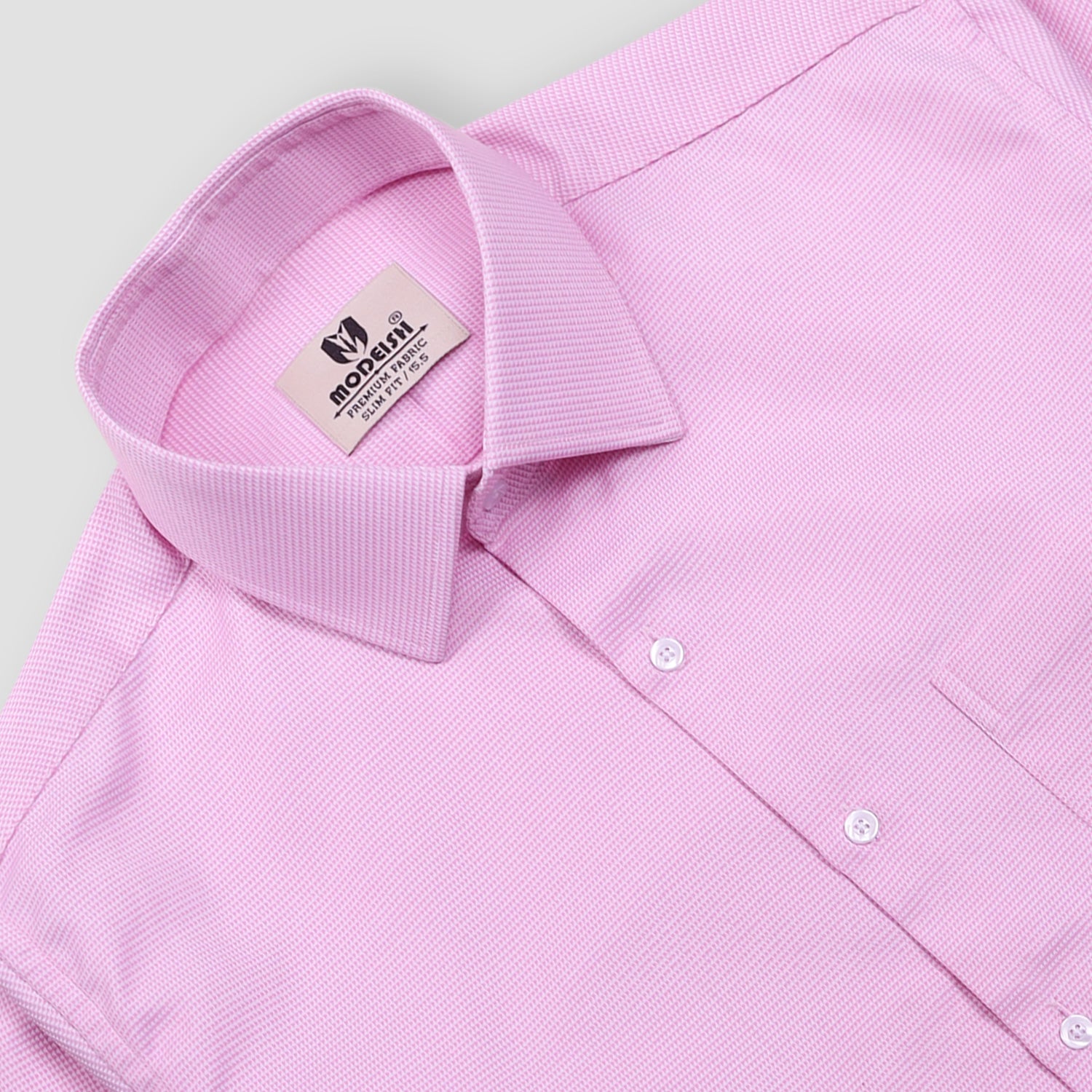 Textured Pink Shirt