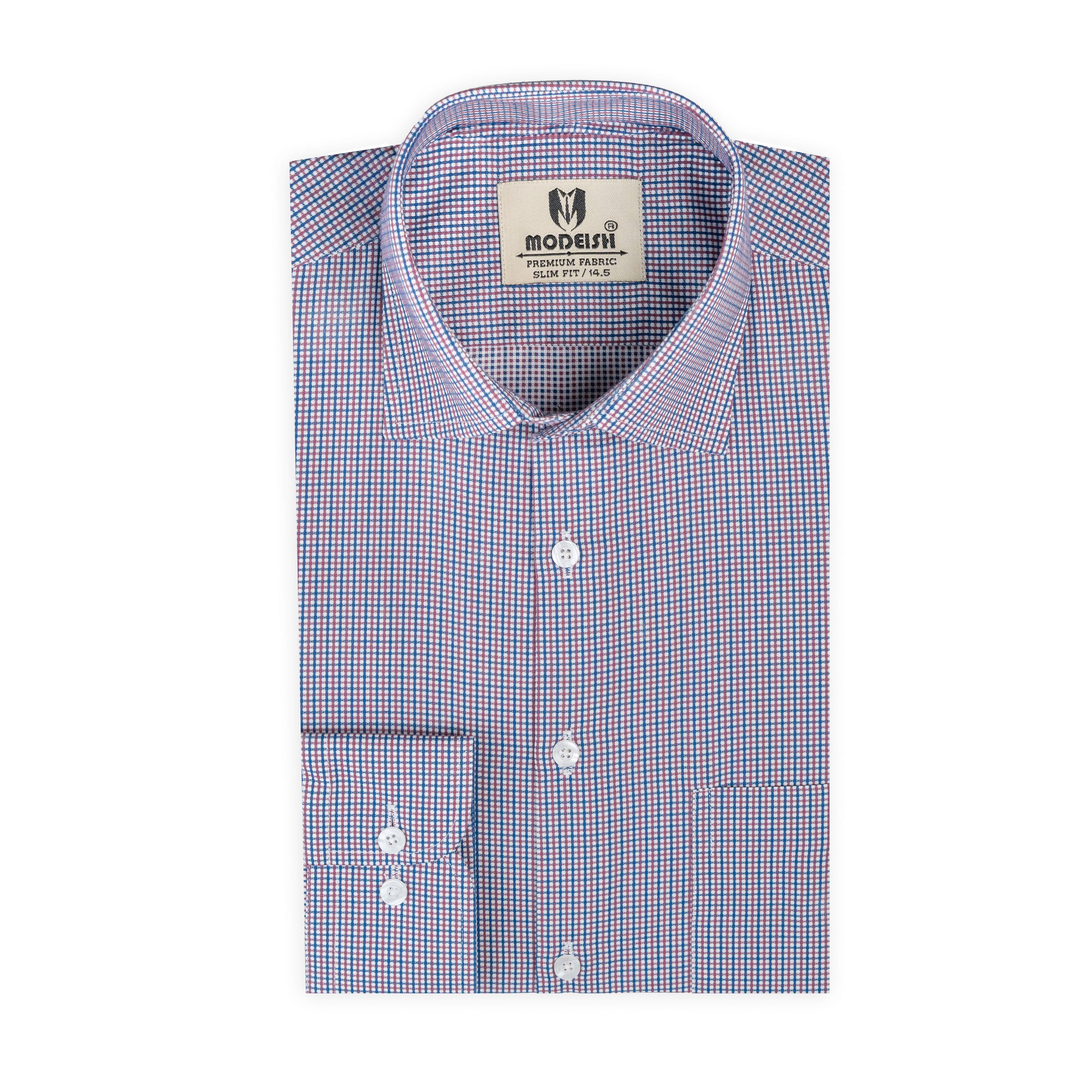 Crimson Grid Shirt