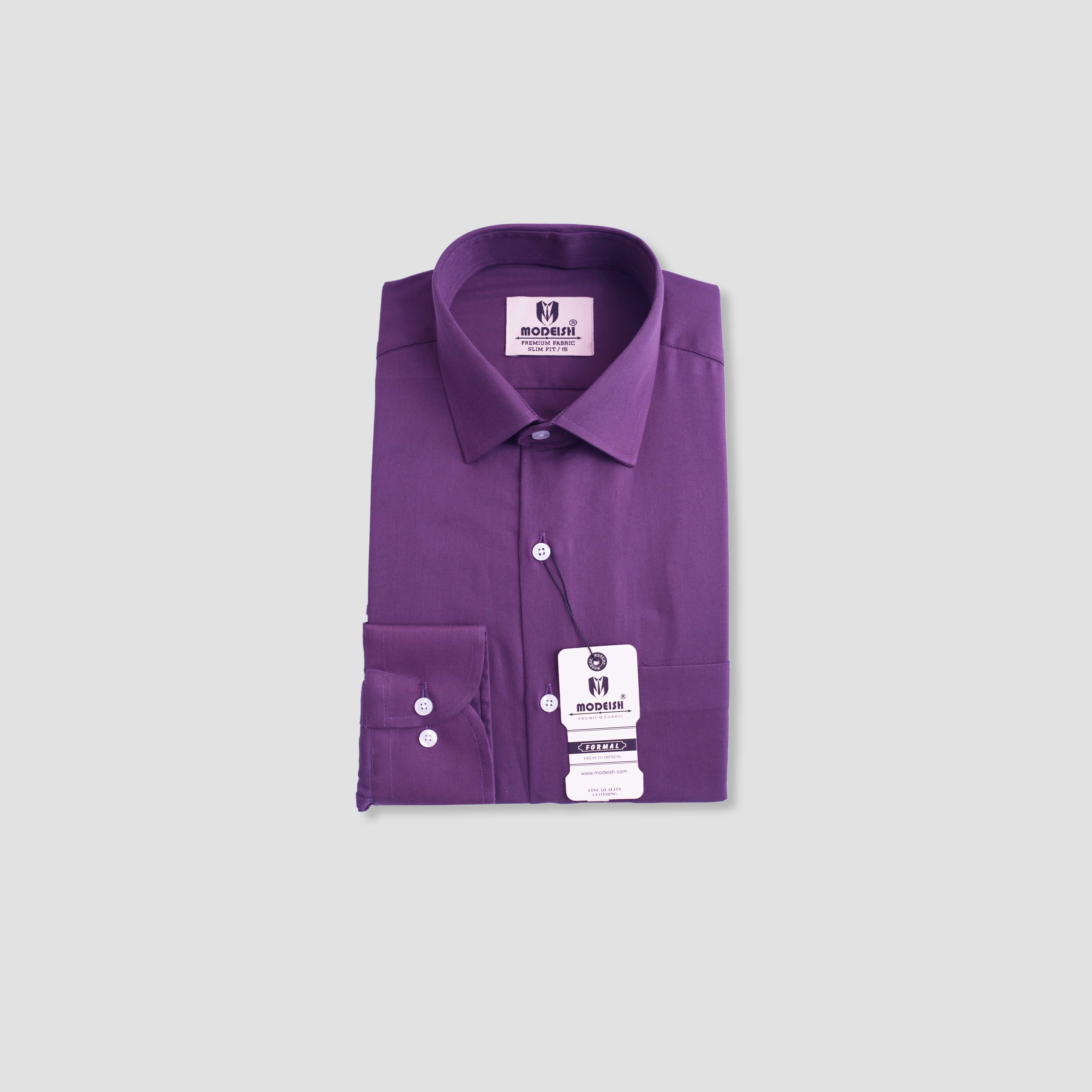 Plain Purple Shirt