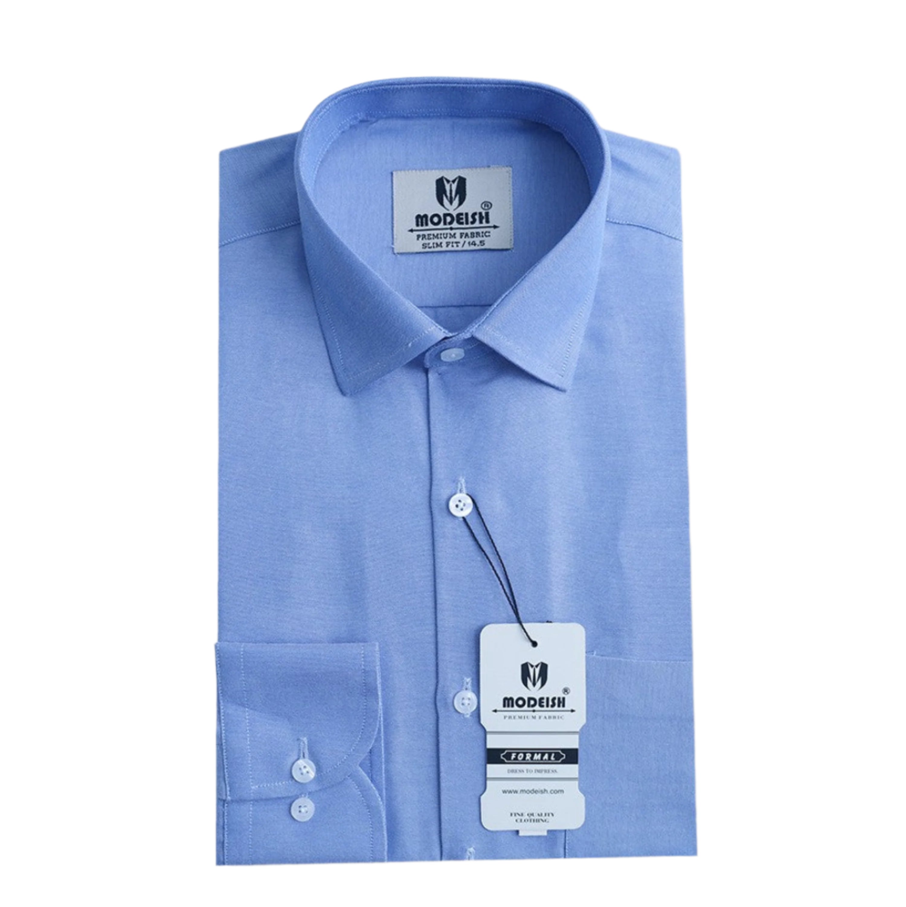 Shiny Blue Shirt